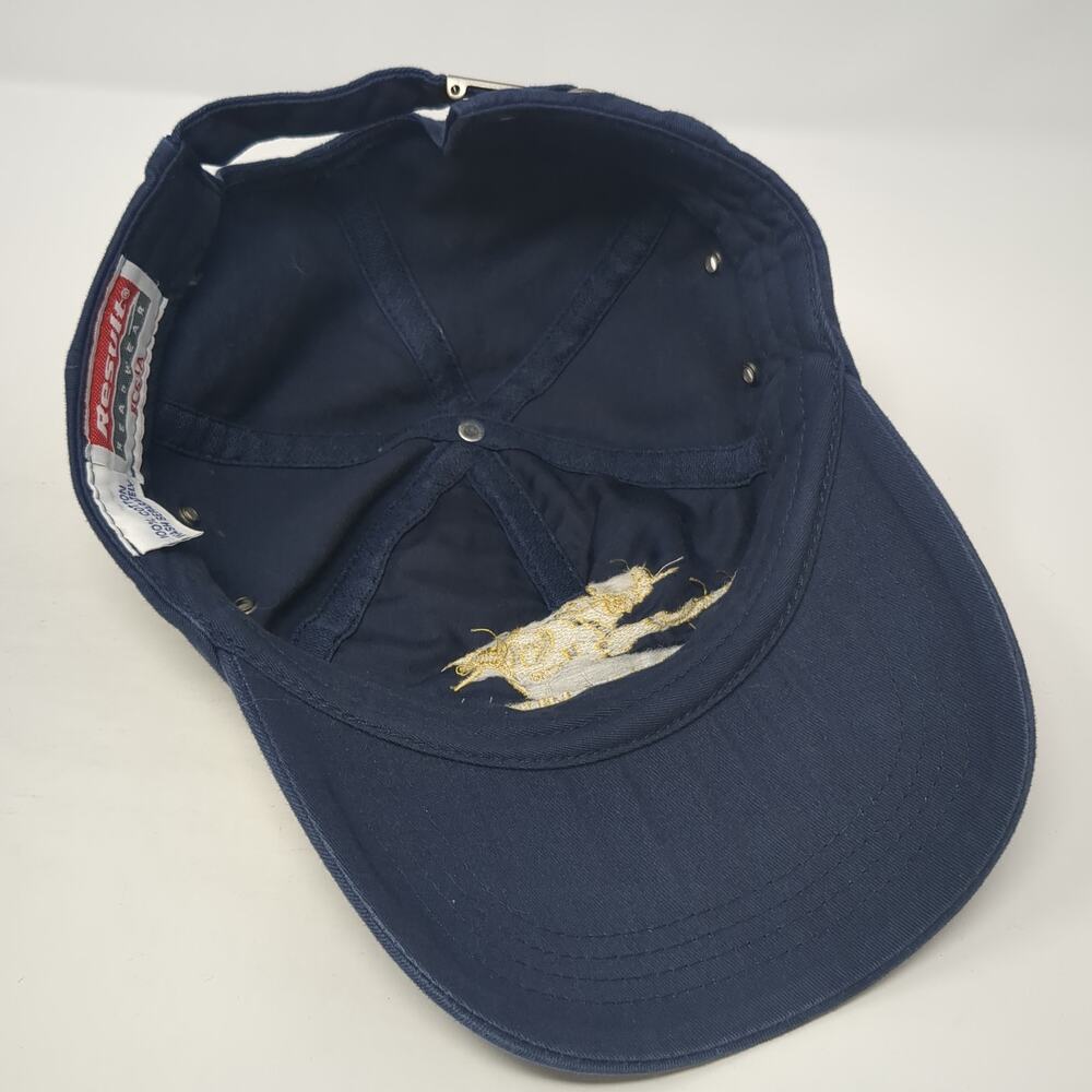 Imperial War Museum Slideback Hat Blue One Size Adjustable Embroidered View 6